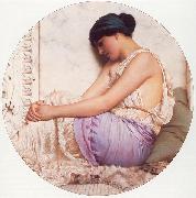 John William Godward A Grecian Girl china oil painting reproduction